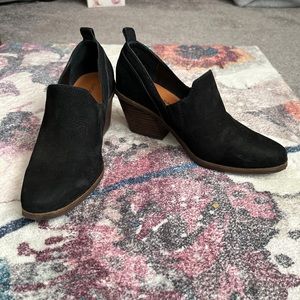 Luck Brand Black Fallo Ankle Bootie